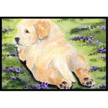 Beyondbasketball Golden Retriever Indoor Outdoor Mat - 18 x 27 in. BE2557876